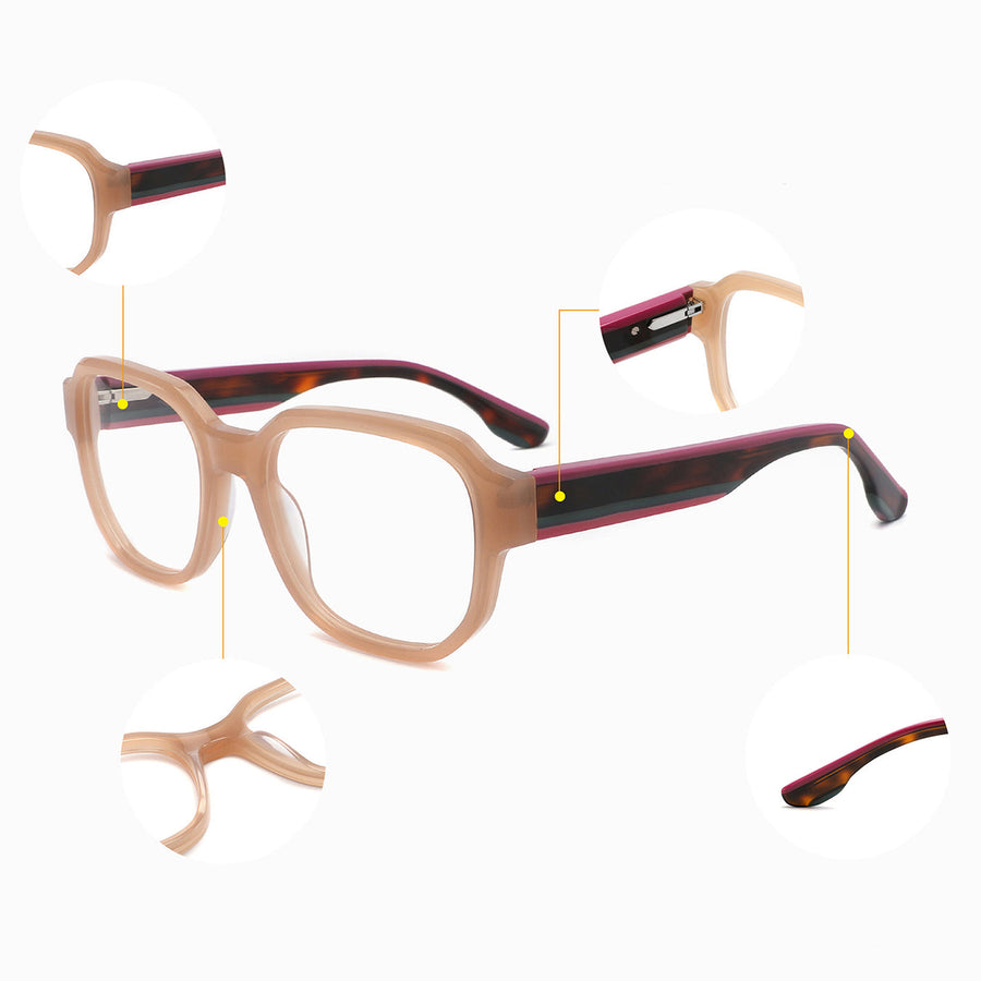 Quadratische Brillen KC1012