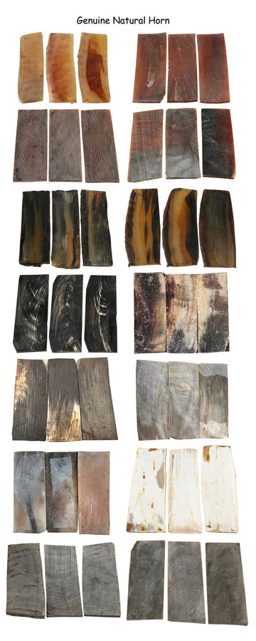 Büffelhorn Rechteckige Brillen NJ1009