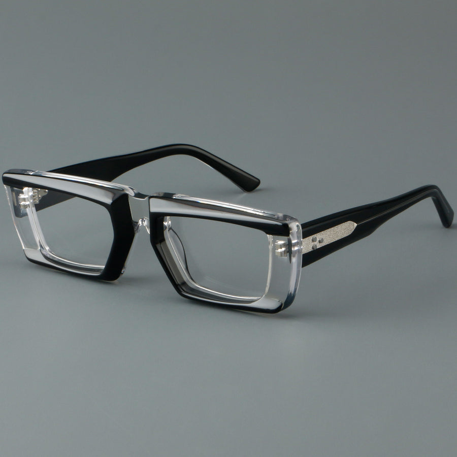 Rechteckige Brillen A4171