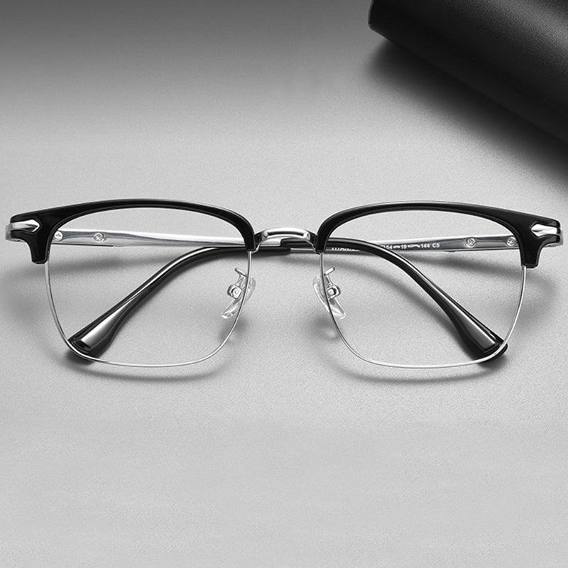 Browline Brillen EF1085 - Weite Fassungen für Männer mit größeren Köpfen