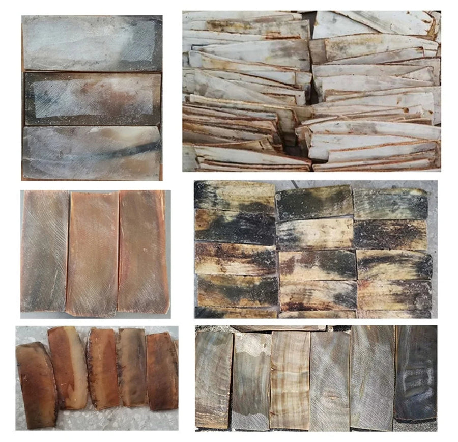 Büffelhorn Runde Brillen NJ1010