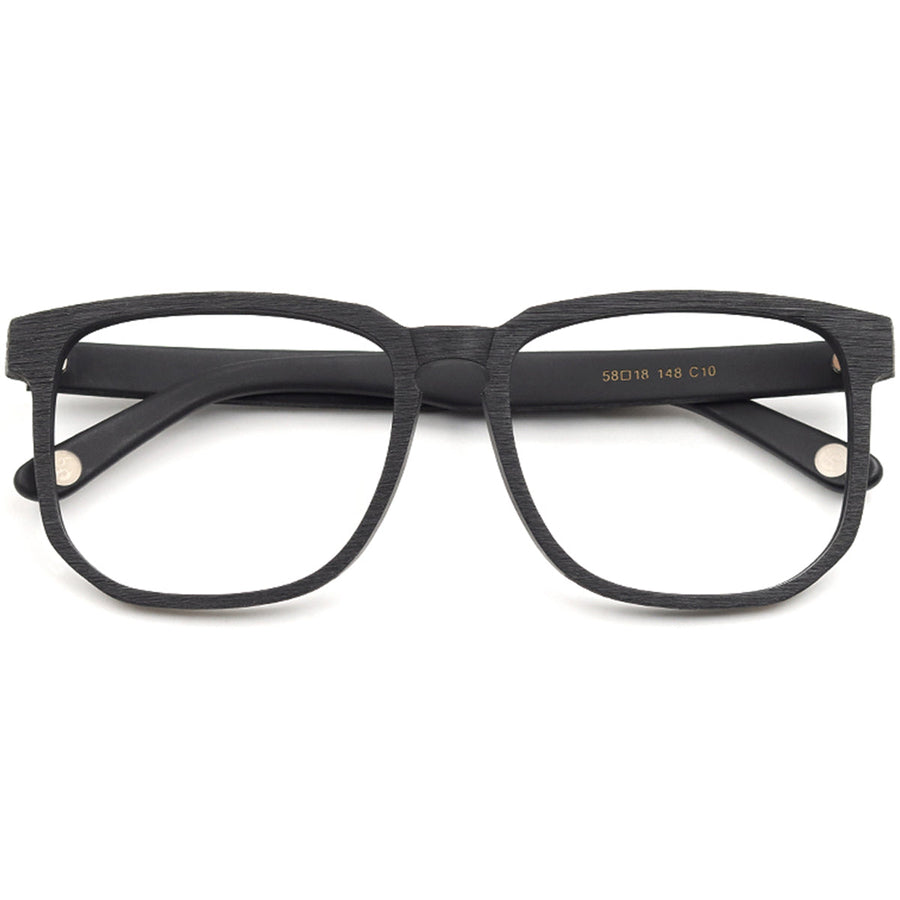 Quadratische Brillen EF1068 - Weite Fassungen für Männer mit größeren Köpfen