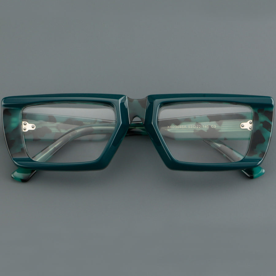 Rechteckige Brillen A4171