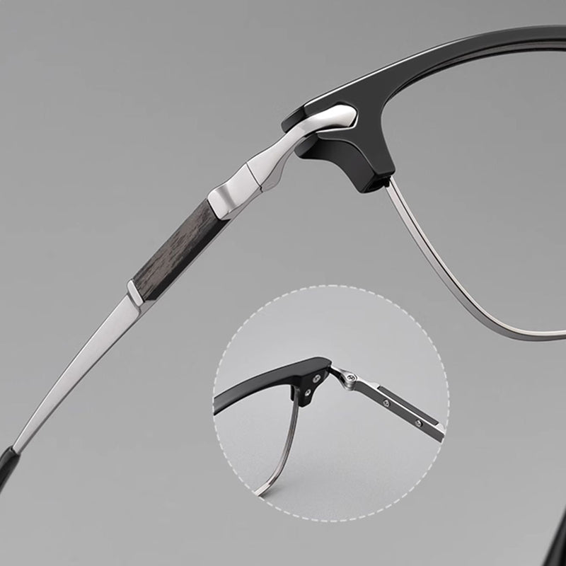 Browline Brillen EF1085 - Weite Fassungen für Männer mit größeren Köpfen