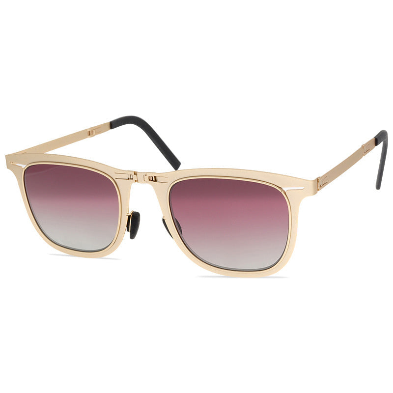 Foldable Quadratische Sonnenbrillen S1002
