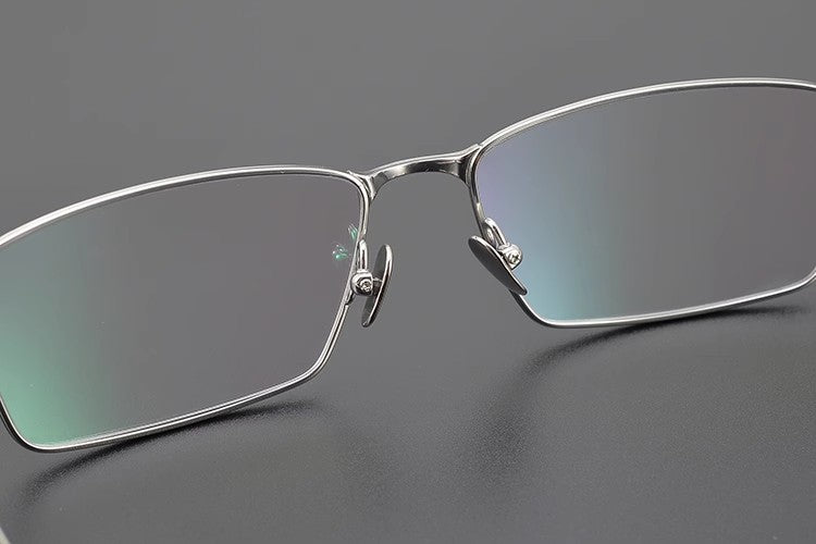 Rechteckige Brillen MW1230 - Breite Brillenfassungen für Männer mit größerem Kopf