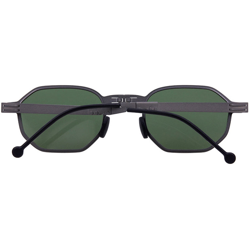 Foldable Geometrische Sonnenbrillen GCS1124