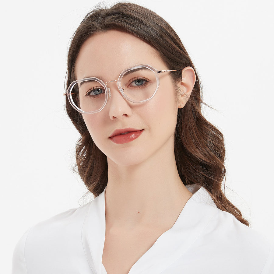 Geometrische Brillen YAC1015