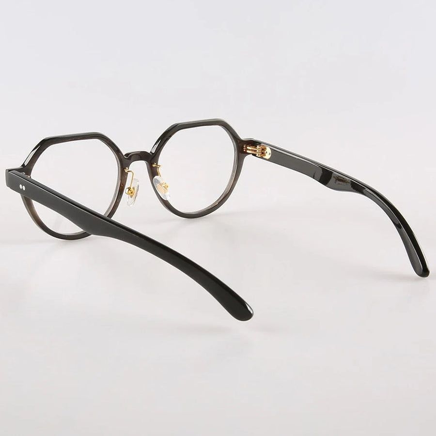 Büffelhorn Runde Brillen NJ1007