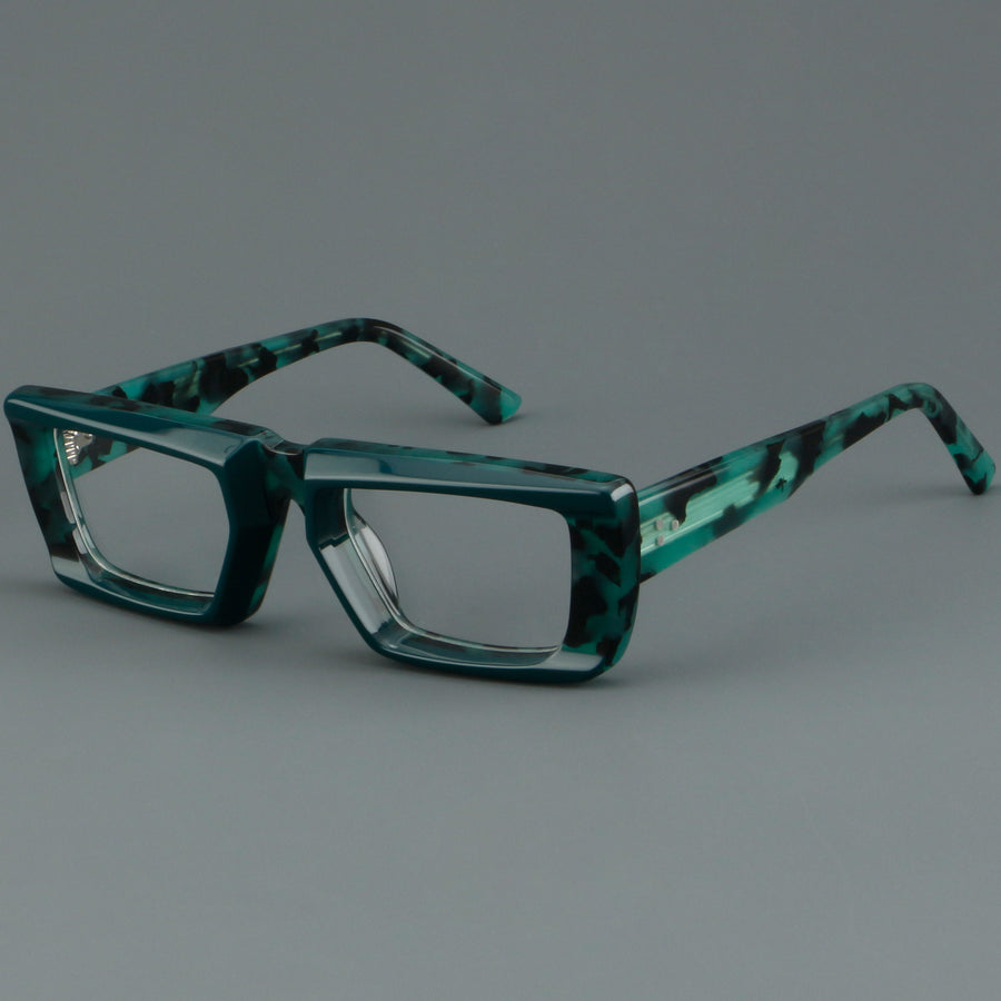 Rechteckige Brillen A4171