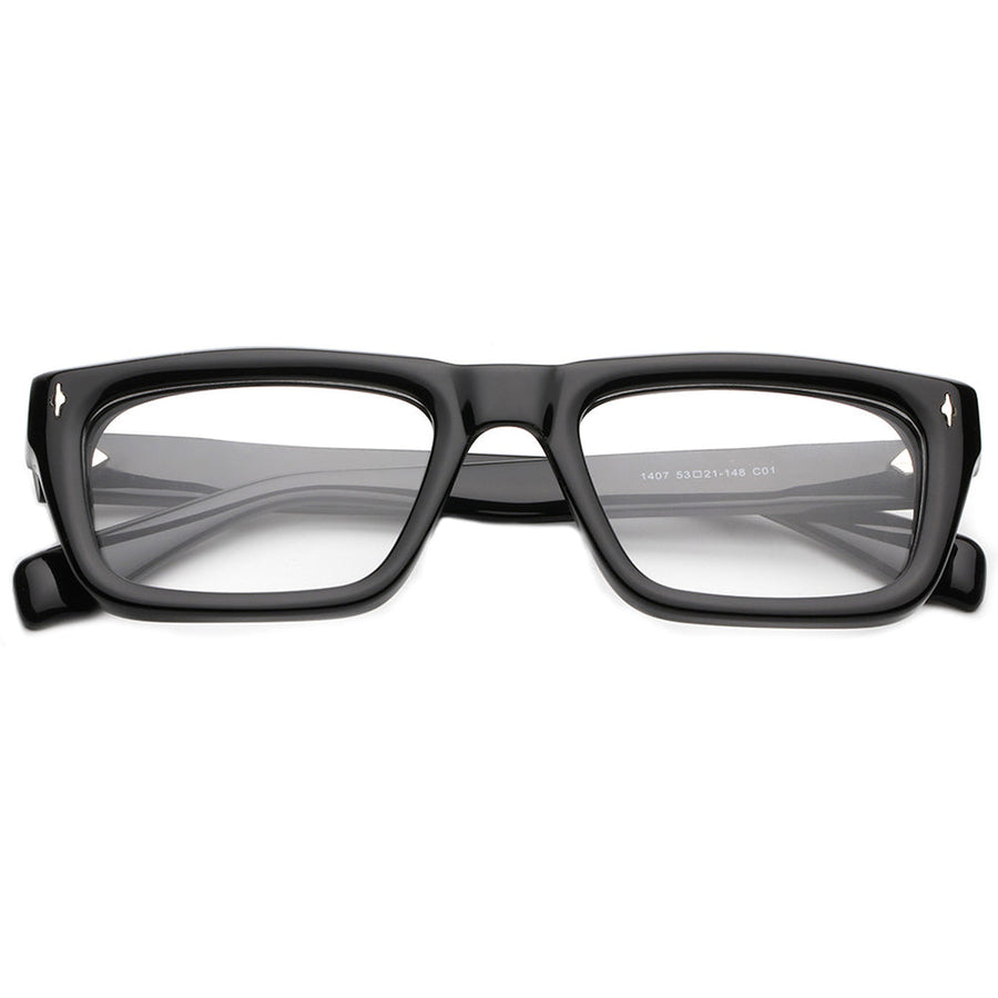 Rechteckige Brillen A2406