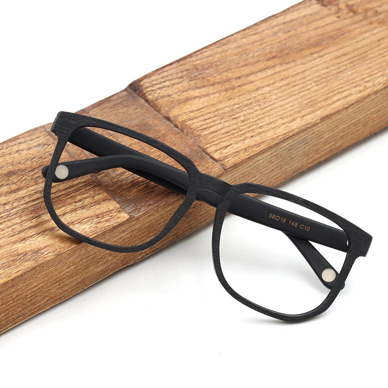 Quadratische Brillen EF1068 - Weite Fassungen für Männer mit größeren Köpfen