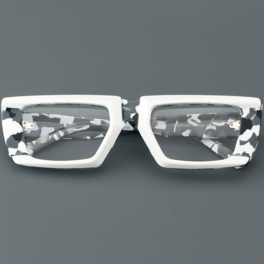 Rechteckige Brillen A4171