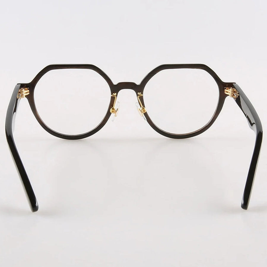 Büffelhorn Runde Brillen NJ1007