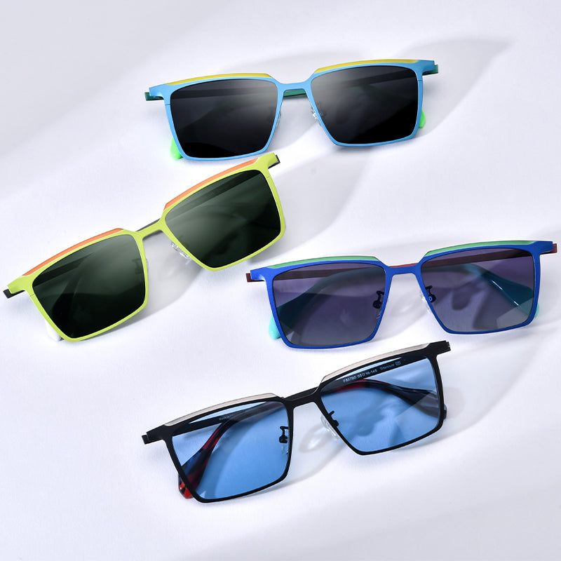 Rechteckige Sonnenbrillen BRS1102