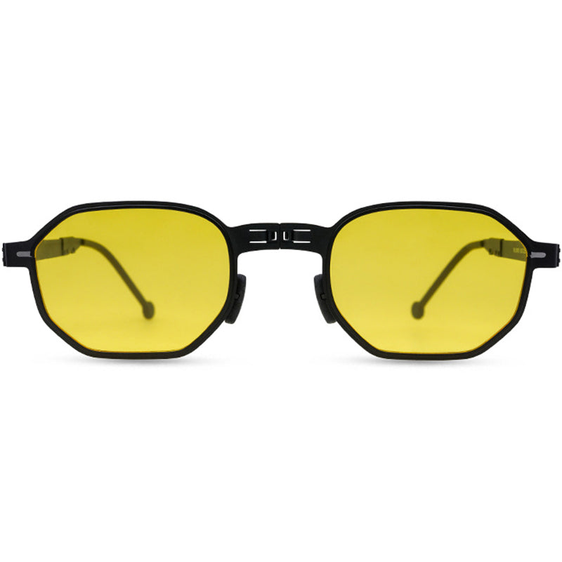 Foldable Geometrische Sonnenbrillen GCS1124