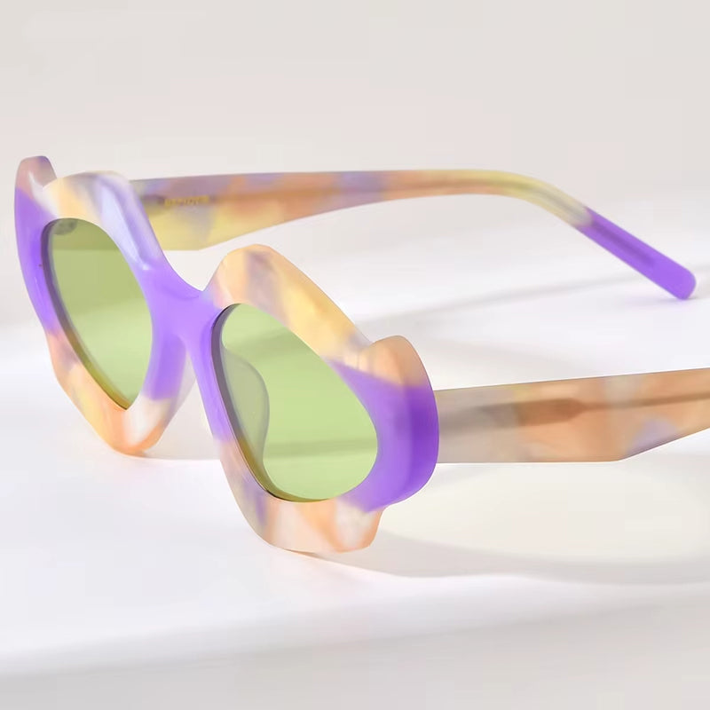 Geometrische Sonnenbrillen BRS1082