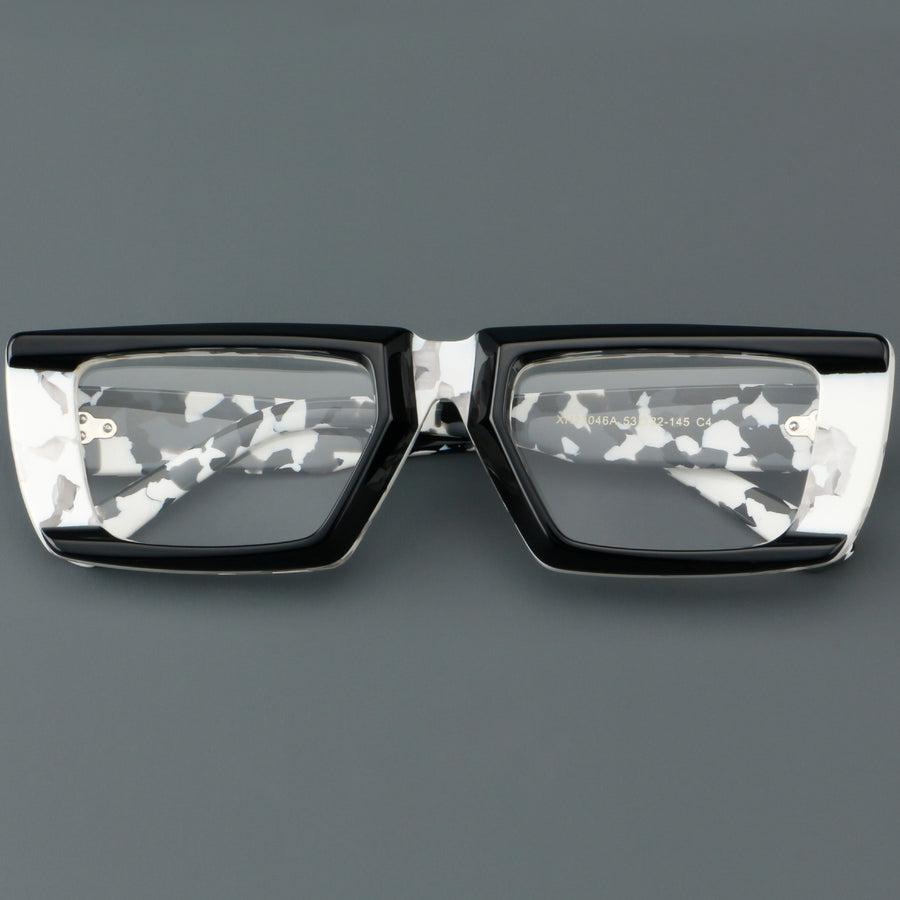 Rechteckige Brillen A4171