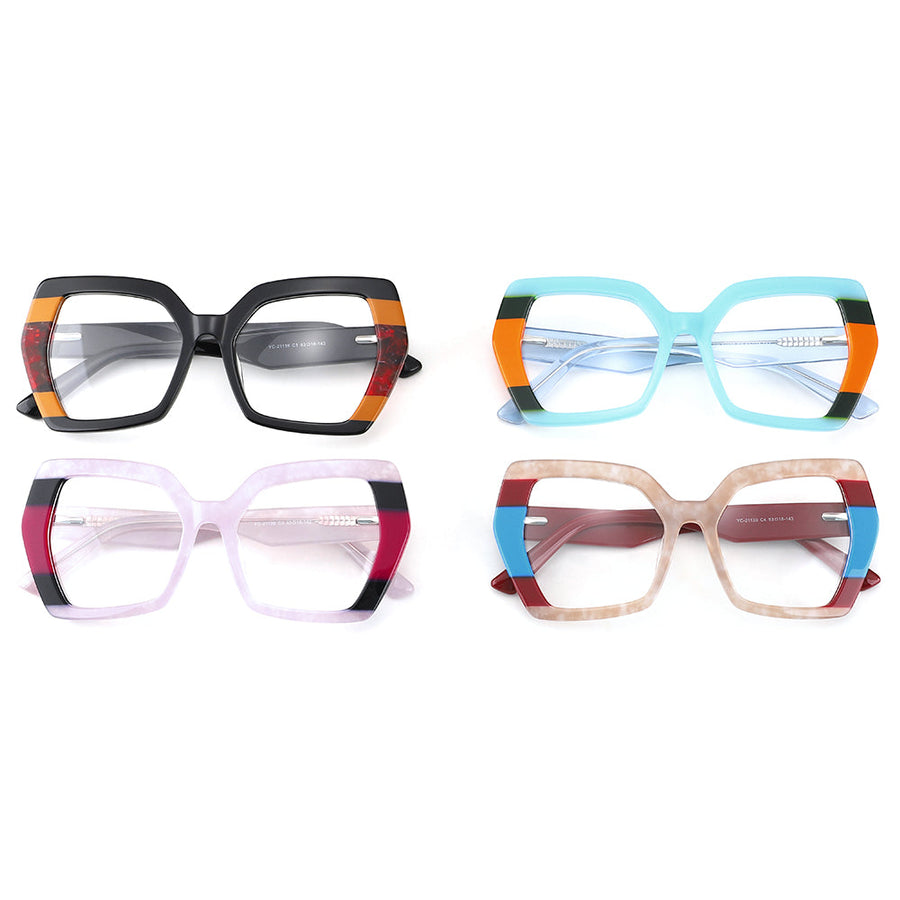 Geometrische Brillen YEA1049