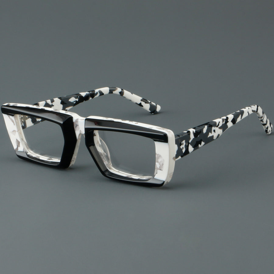 Rechteckige Brillen A4171