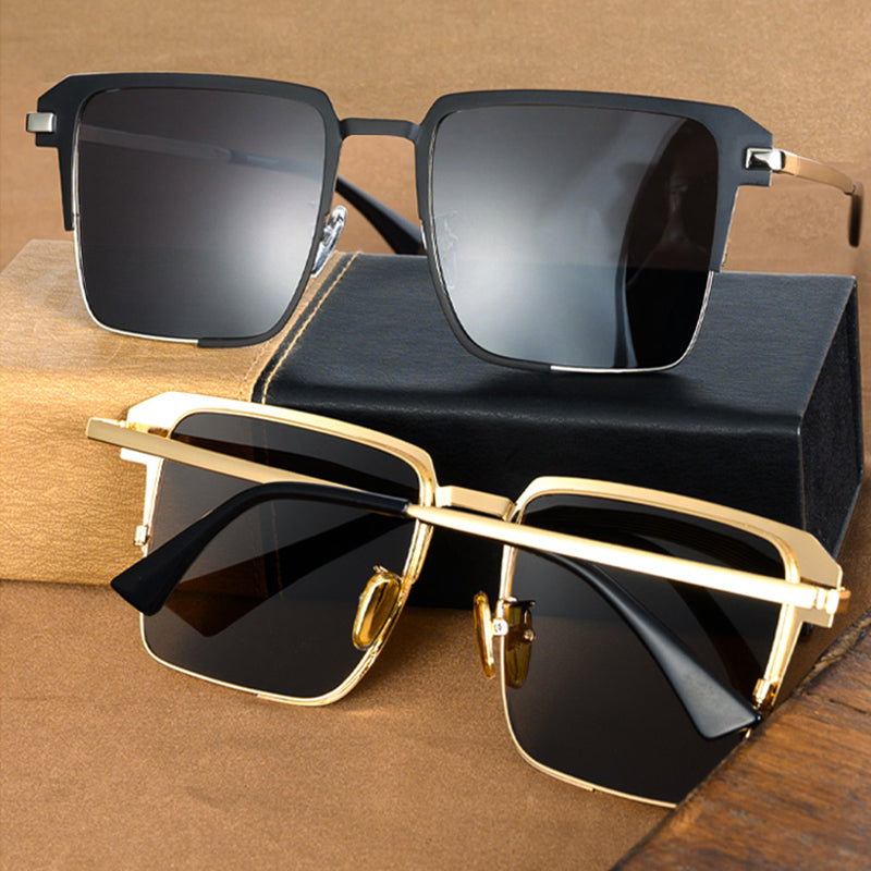 Oversize Quadratische Sonnenbrillen A2477