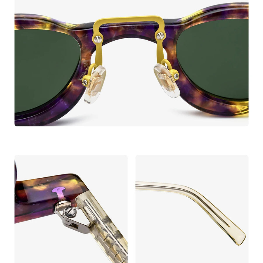 Geometrische Sonnenbrillen BRS1048