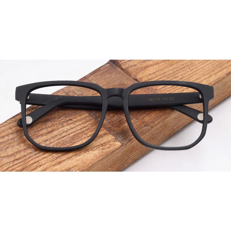 Quadratische Brillen EF1068 - Weite Fassungen für Männer mit größeren Köpfen