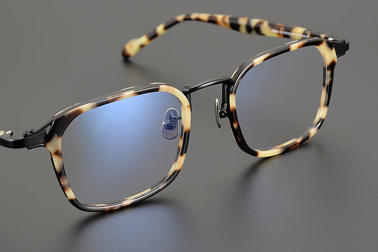 Quadratische Brillen TG1045 - Breite Brillenfassungen für Männer mit größerem Kopf
