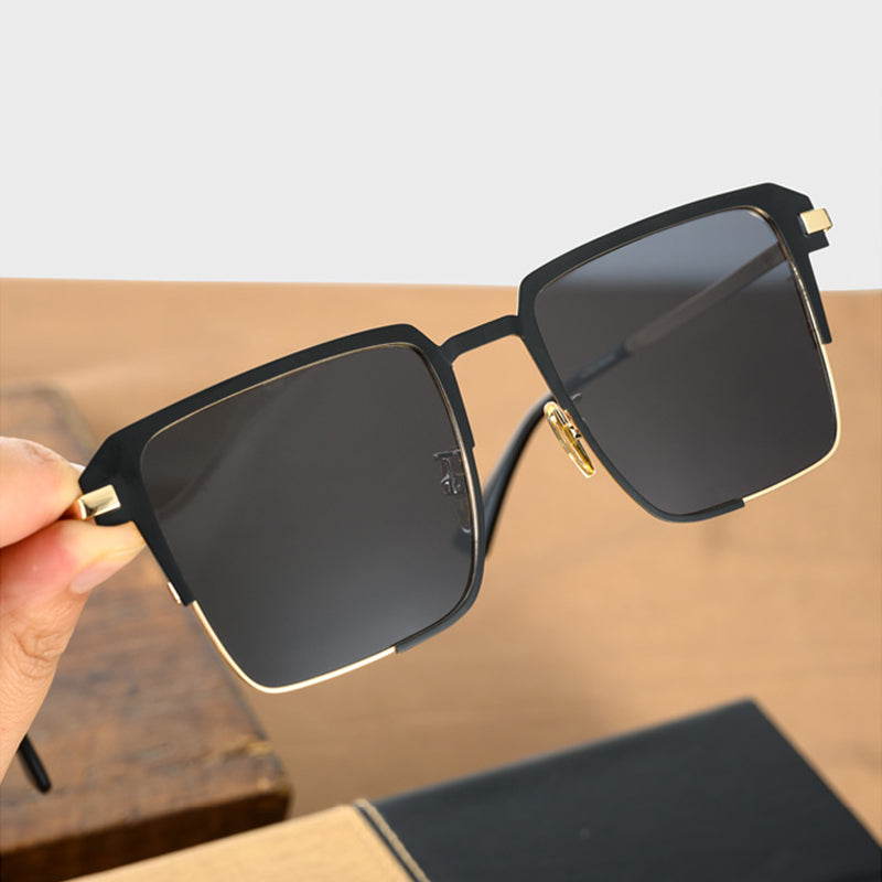 Oversize Quadratische Sonnenbrillen A2477