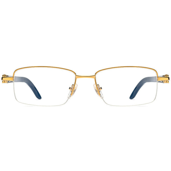 Büffelhorn Rechteckige Brillen A1942