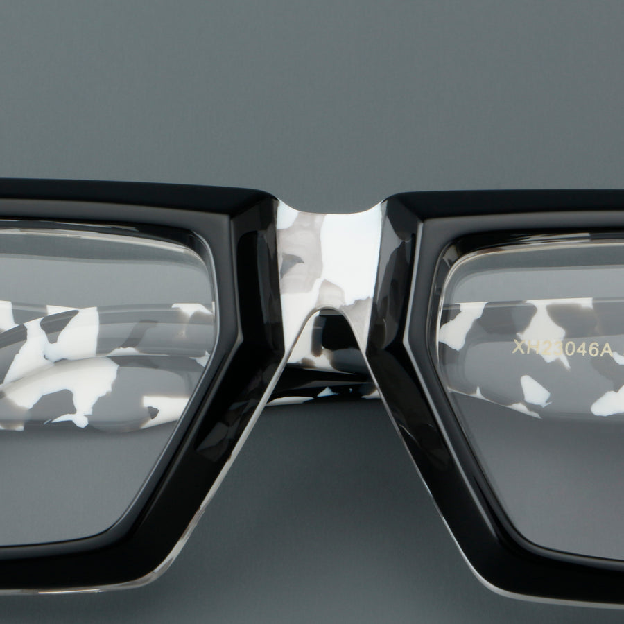 Rechteckige Brillen A4171