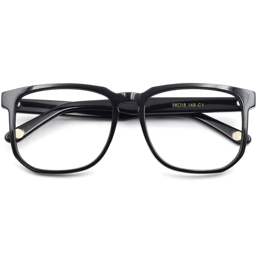 Quadratische Brillen EF1068 - Weite Fassungen für Männer mit größeren Köpfen