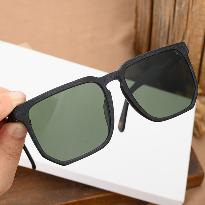 Oversize Quadratische Sonnenbrillen A2476
