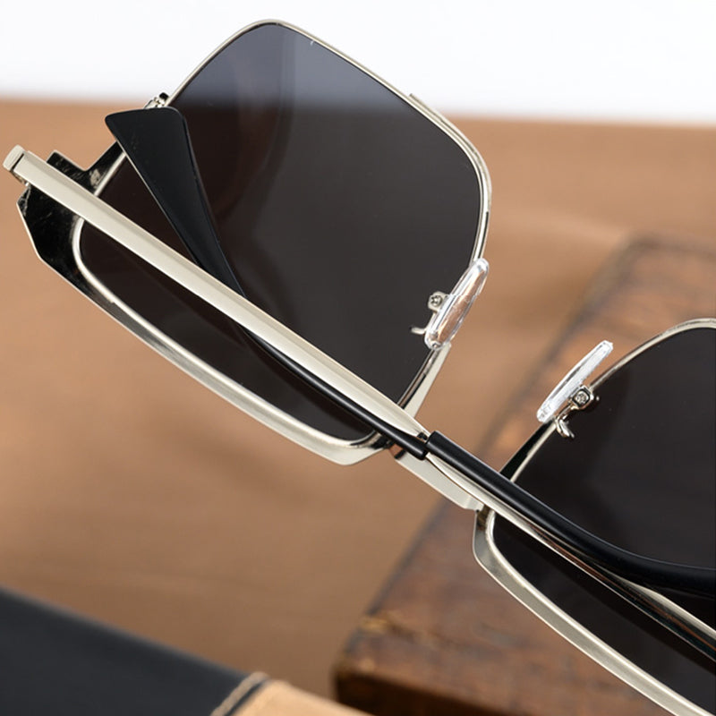 Oversize Quadratische Sonnenbrillen A2477