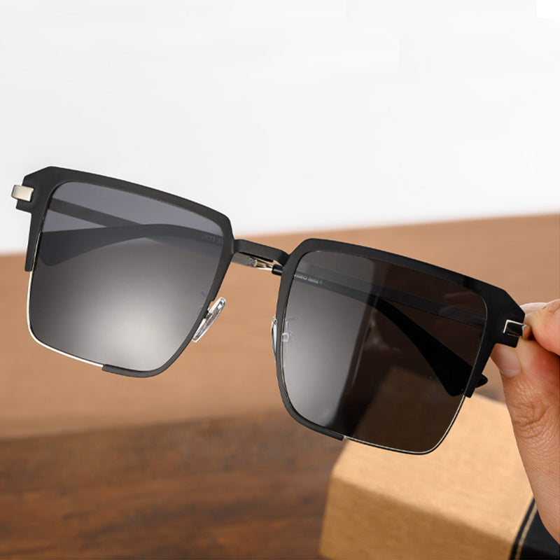 Oversize Quadratische Sonnenbrillen A2477