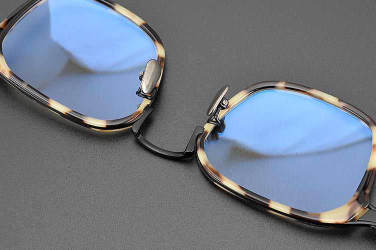 Quadratische Brillen TG1045 - Breite Brillenfassungen für Männer mit größerem Kopf