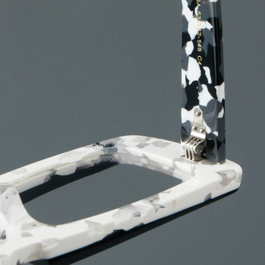 Rechteckige Brillen A4171