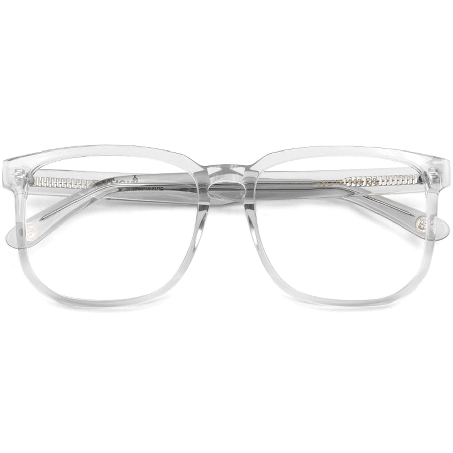 Quadratische Brillen EF1068 - Weite Fassungen für Männer mit größeren Köpfen