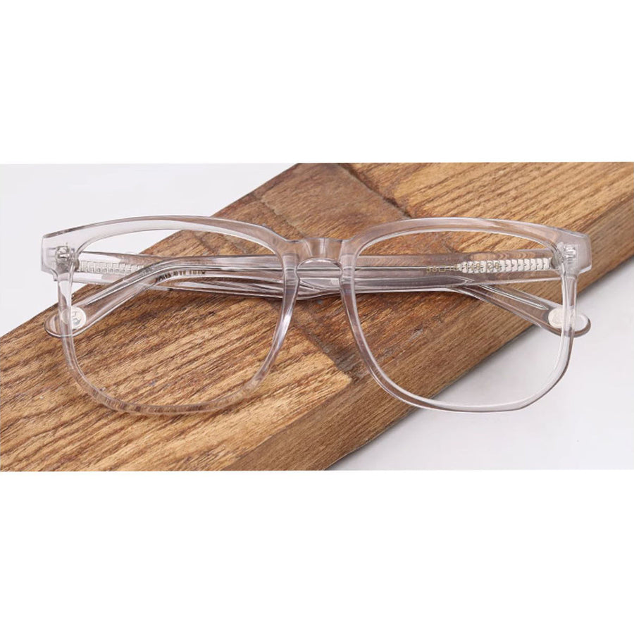 Quadratische Brillen EF1068 - Weite Fassungen für Männer mit größeren Köpfen