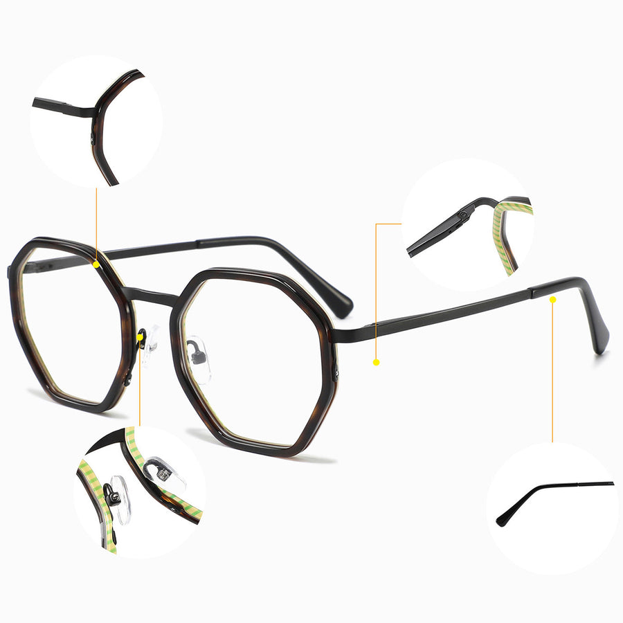 Geometrische Brillen KC1008