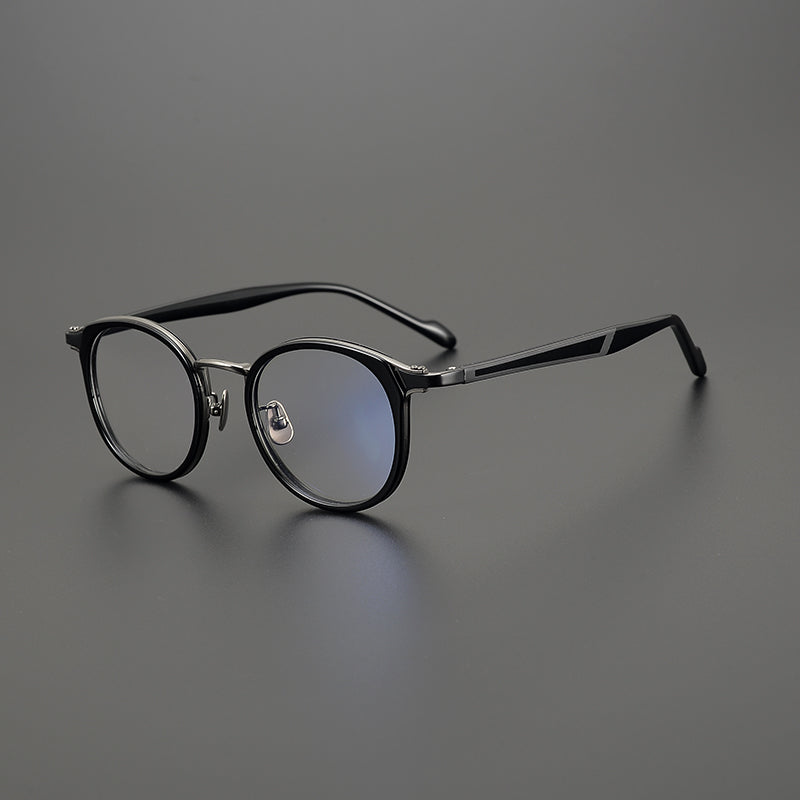 Runde Brillen TG1046 - Breite Brillenfassungen für Männer mit größerem Kopf