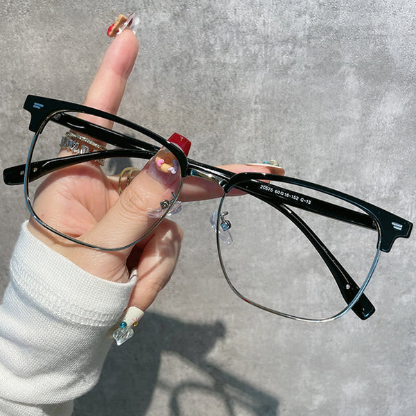 Browline Brillen EF1035 - Weite Fassungen für Männer mit größeren Köpfen