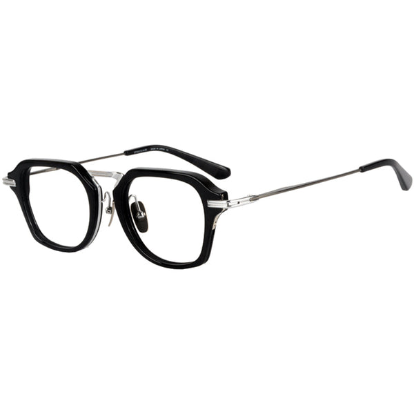 Quadratische Brillen EF1016 - Weite Fassungen für Männer mit größeren Köpfen