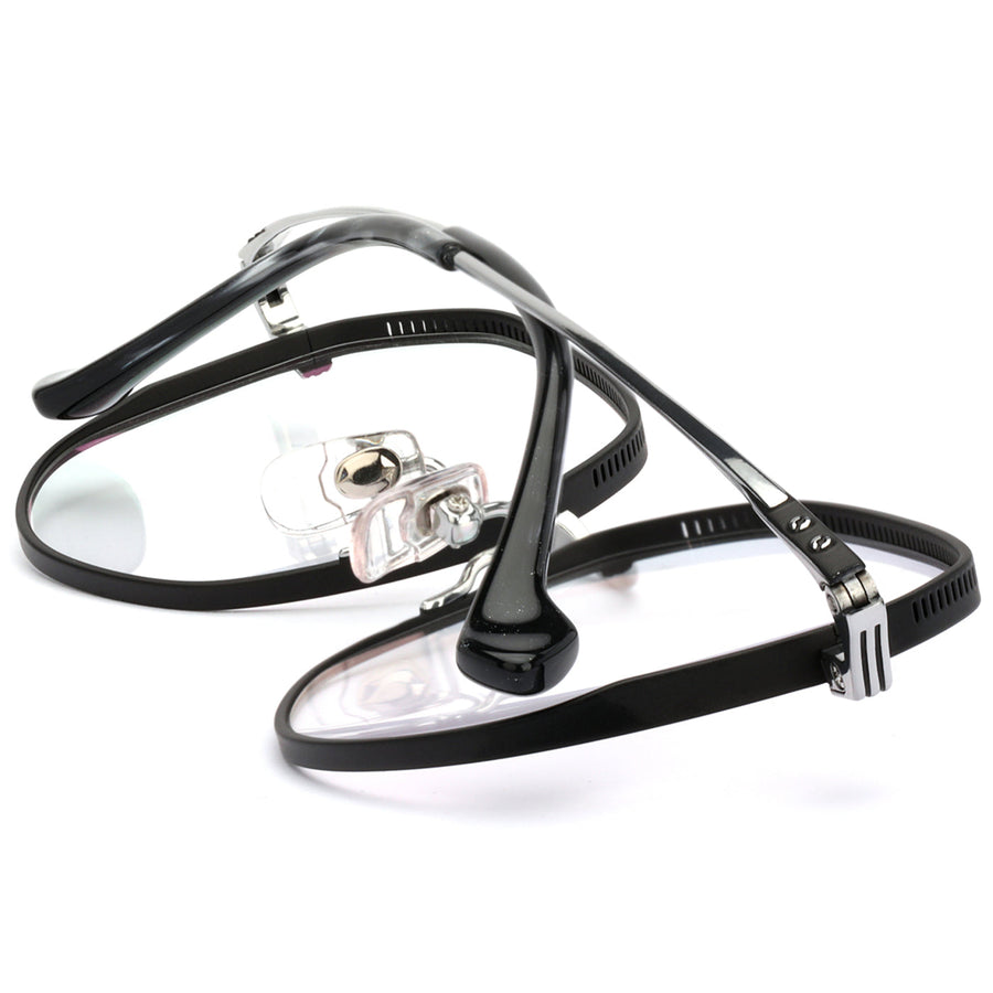 Geometrische Brillen MW1262 - Breite Brillenfassungen für Männer mit größerem Kopf