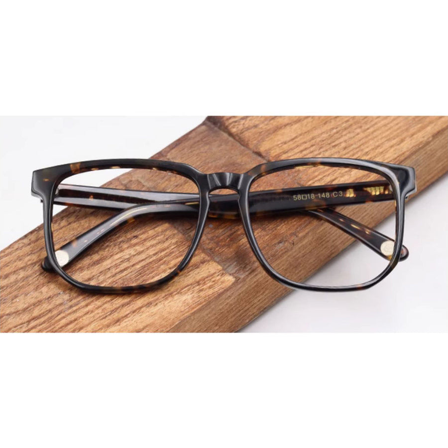 Quadratische Brillen EF1068 - Weite Fassungen für Männer mit größeren Köpfen