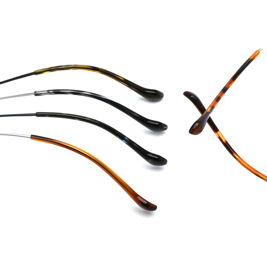 Geometrische Brillen MW1262 - Breite Brillenfassungen für Männer mit größerem Kopf