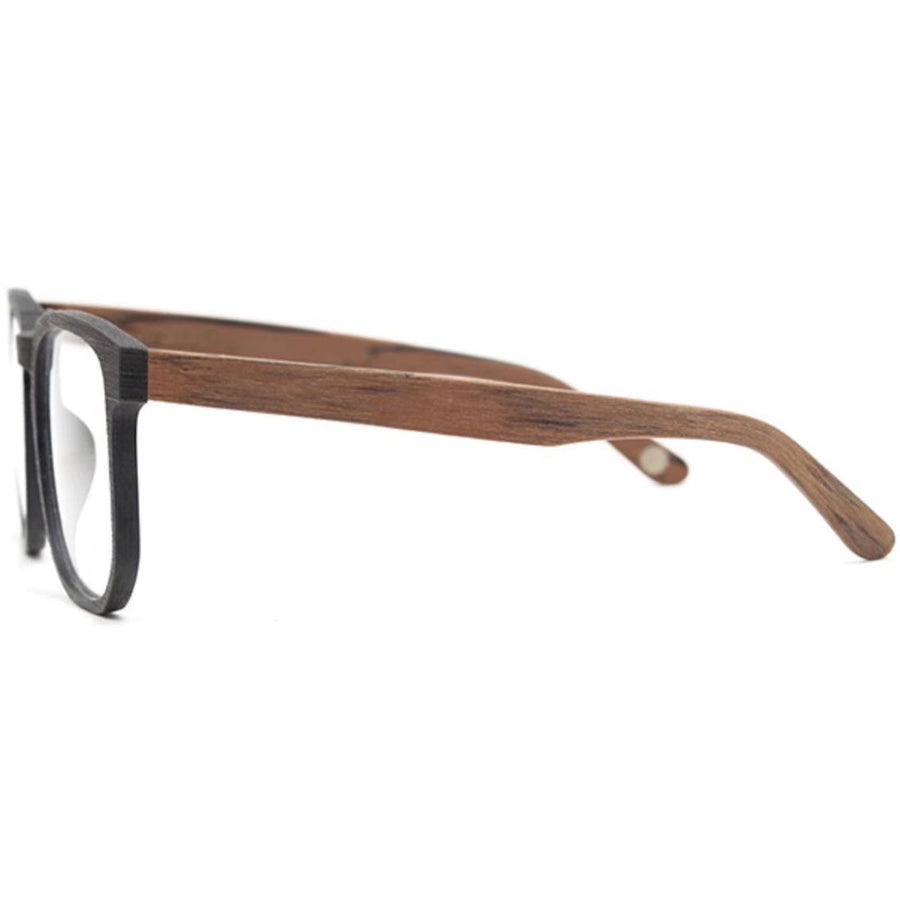 Quadratische Brillen EF1068 - Weite Fassungen für Männer mit größeren Köpfen