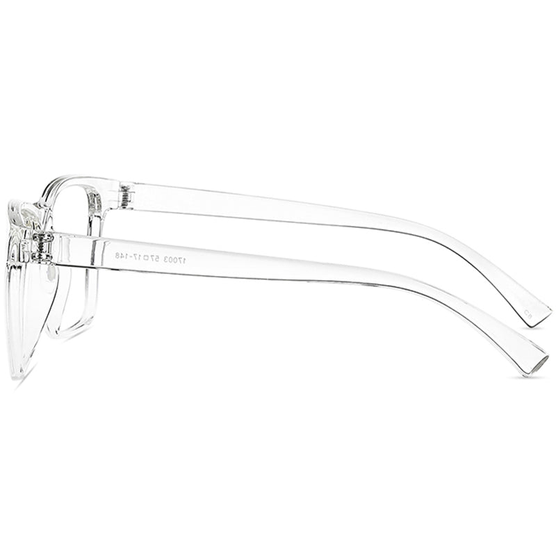 Quadratische Brillen EF1077 - Weite Fassungen für Männer mit größeren Köpfen