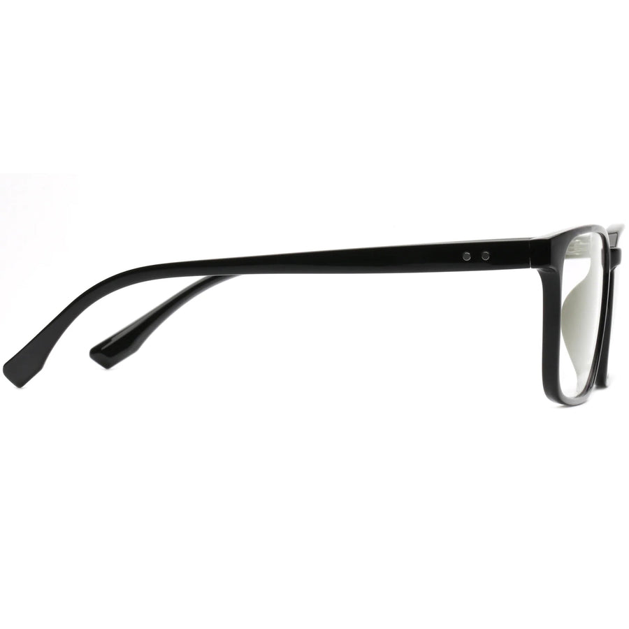 Rechteckige Brillen EF1071 - Weite Fassungen für Männer mit größeren Köpfen