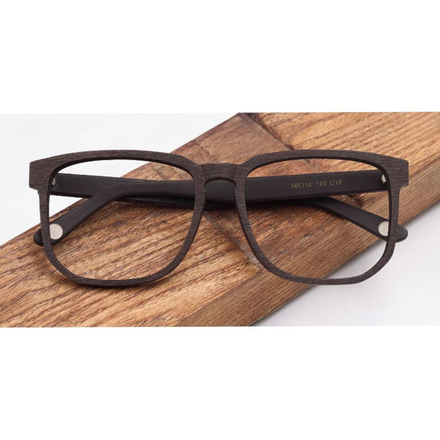 Quadratische Brillen EF1068 - Weite Fassungen für Männer mit größeren Köpfen